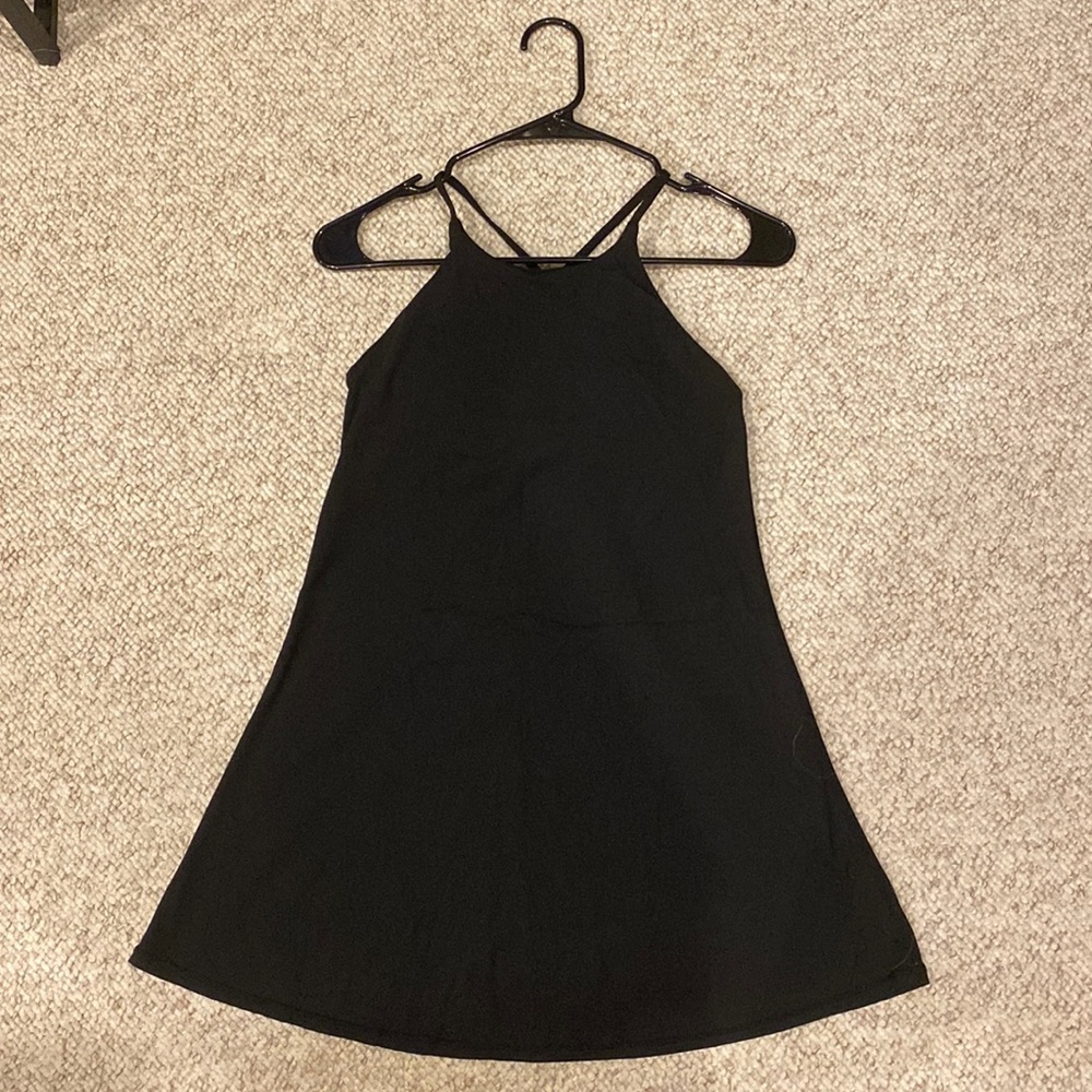 Halara black dress